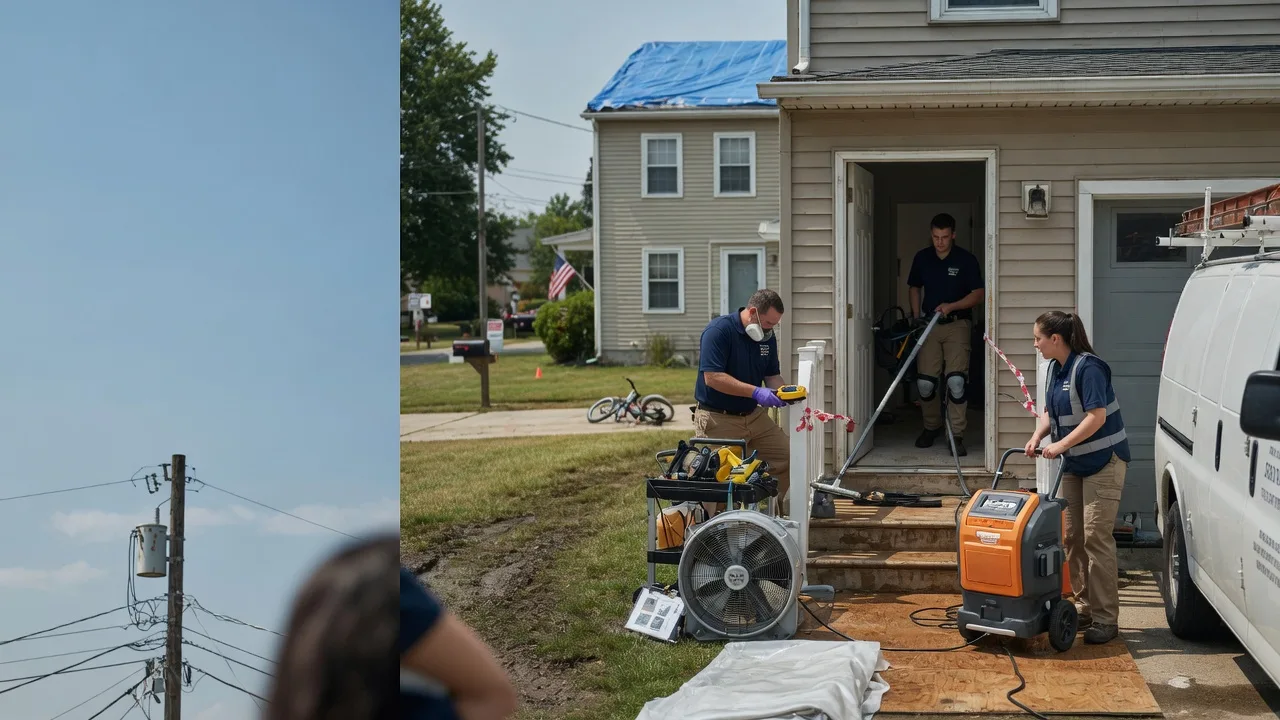 Water Damage Repair in Elwood, IN near me